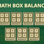 Sharpen your mind with Math Box Balance, a fun and challenging number puzzle. Swap blocks to equalize the sums in every box and test your logic skills. Play…