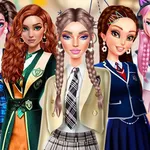 Terokai uniform sekolah dari seluruh dunia dalam permainan fesyen kreatif ini. Putar roda untuk membuka kunci gaya baharu, campur padan pakaian, dan jadi pakar…