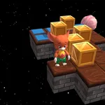 Guide a clever feline through challenging 3D block puzzles in a vibrant world. Test your spatial reasoning and problem-solving skills in this fun adventure.