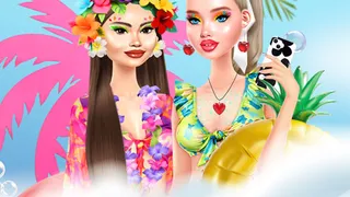 Help two friends get ready for the ultimate summer party! Dive into a world of fashion and beauty, from skincare to stylish outfits in this fun makeover game.