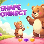 Help two friends meet by solving fun shape puzzles! Drag and drop the correct pieces to complete the path in this charming educational game for kids. Play now.