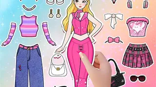 Unleash your inner stylist in Paper Doll Diary! Explore a wardrobe with over 1000 items to design stunning looks and express your creativity. Play now!