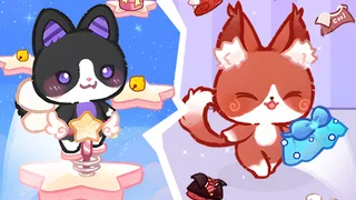 Create adorable outfits for your virtual kitten and test your reflexes in fun mini-games. Play this charming cat simulation game online for free today.