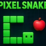 Experience the addictive fun of a classic arcade game with a modern twist. Guide your growing pixel snake, eat apples, and avoid crashing to get a high score.
