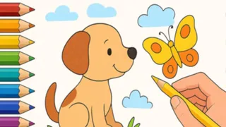 Unleash your creativity in this relaxing coloring and drawing game. Choose from beautiful templates or a blank canvas to make your own art. Play now for free.