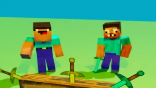 Test your precision in this blocky knife-throwing challenge. Aim carefully to hit spinning targets and defeat bosses. Play solo or challenge a friend now.