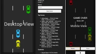 Get behind the wheel in a thrilling endless racer. Weave through busy lanes, avoid obstacles, and see how long you can survive on the open road. Play now!