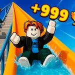 Ascend towering structures and race down thrilling slides to collect coins in this vibrant obby game. Team up with cute pets to boost your earnings. Play now!