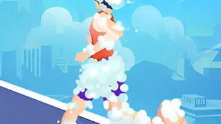 Guide your character through a sudsy track, collecting essential bathing tools while dodging messy obstacles. Test your reflexes and see if you can reach the…