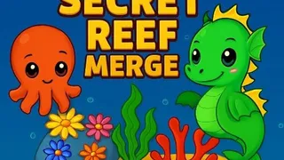 Combine adorable sea creatures in Secret Reef Merge. Strategically drop and match animals to create new ones and clear space before it's too late. Play now for…