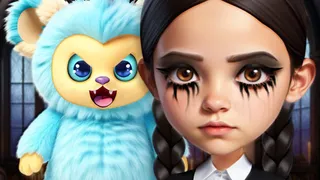 Enter a world of gothic fashion and create a unique look for a princess and her special toy. Explore endless customization options and express your style. Play…