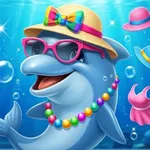 Unleash your creativity in Dolphin Dress Up! Style two adorable dolphins with a wonderful selection of fins, accessories, and fun props for the perfect look.