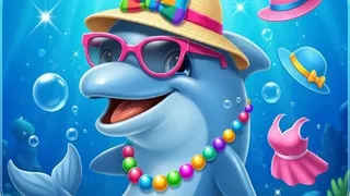Unleash your creativity in Dolphin Dress Up! Style two adorable dolphins with a wonderful selection of fins, accessories, and fun props for the perfect look.