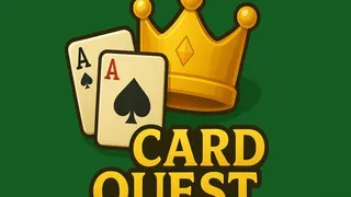 Test your logic and planning skills in Card Quest: Solitaire. Enjoy a relaxing yet strategic card puzzle experience with classic rules and a clean interface.