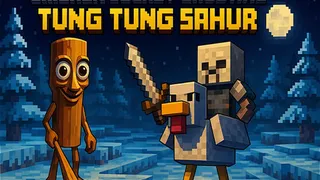 Embark on a quirky adventure in a blocky world. As the Chicken Jockey, use your quick reflexes and sharp aim to defeat waves of bandits. Play now for free.