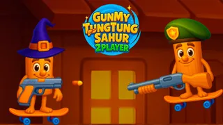 Challenge a friend in this intense 2-player battle game. Dodge, shoot, and grab weapon drops from the sky to gain the upper hand and defeat your rival. Play…