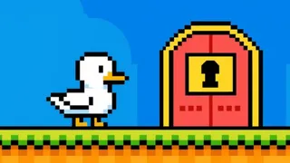 Guide a courageous duck through a world filled with sharp obstacles. Collect the key in each area to unlock the exit and prove your platforming skills. Play…