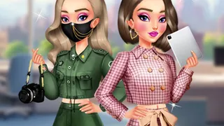 Express your unique style in this K-pop themed dress up game. Create amazing daytime and nighttime looks for two best friends and show off your fashion skills.