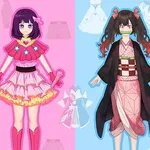 Unleash your inner stylist in this cute anime dress-up game. Mix and match from a huge wardrobe of clothes and accessories to design your dream cosplay girl.