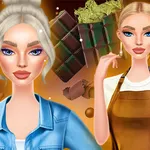 Learn a decadent chocolate bar recipe as you help Ellie find ingredients, mix fillings, and decorate your creation in this fun cooking and dress-up simulation.