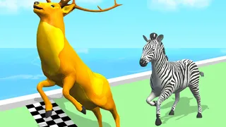 Test your reflexes in a wild race where you transform into different animals to conquer land, sea, and air. Master quick transformations to win. Play now!