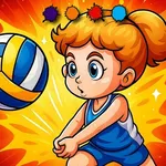 Unleash your creativity with fun volleyball-themed coloring pages. Choose your colors and bring sporty scenes to life in this relaxing and free online game.