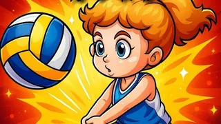 Unleash your creativity with fun volleyball-themed coloring pages. Choose your colors and bring sporty scenes to life in this relaxing and free online game.